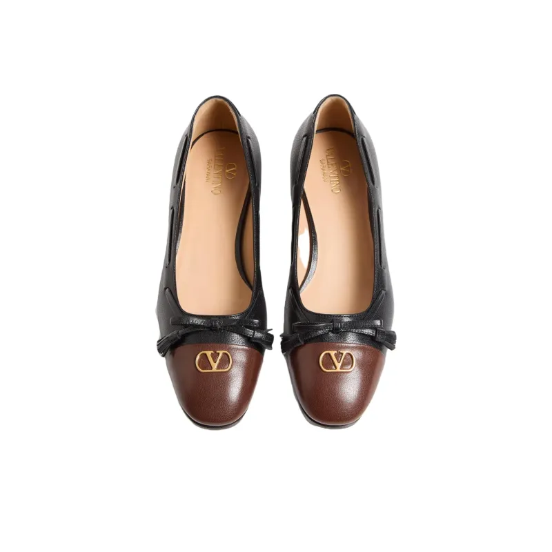 Valentino Valet Du Roi Bow Detailed Loafers Women's-3