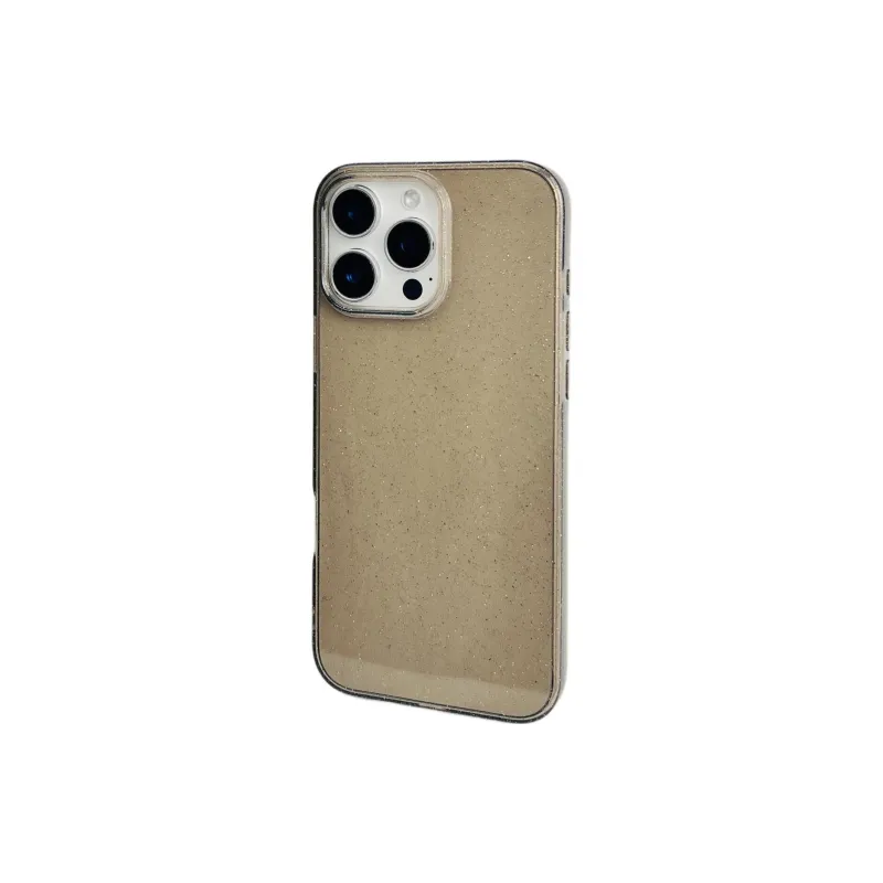 Sopi TPU Material Pink Translucent Black And Shiny Phone Cases Compatible With IPhone 16/15 Pro Max/Apple 13/14 Pro/Max-6