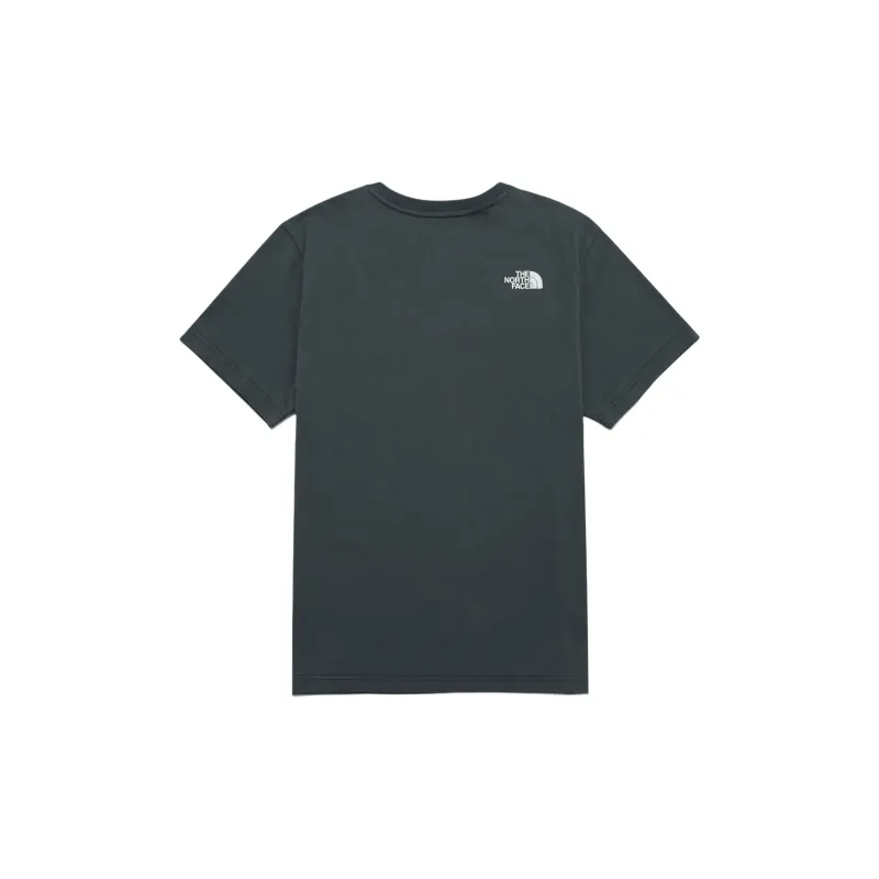THE NORTH FACE T Shirt Men's Charcoal Gray-1