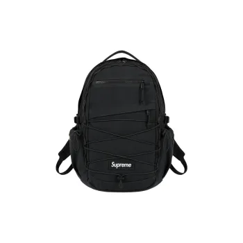 Supreme Cotton Backpack Regular Unisex Black