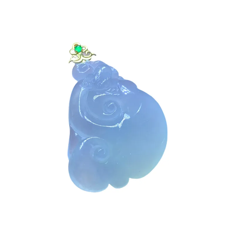 Bracelet Great Demon King Liu Yidao Ice Type Jadeite Pendants Unisex-0