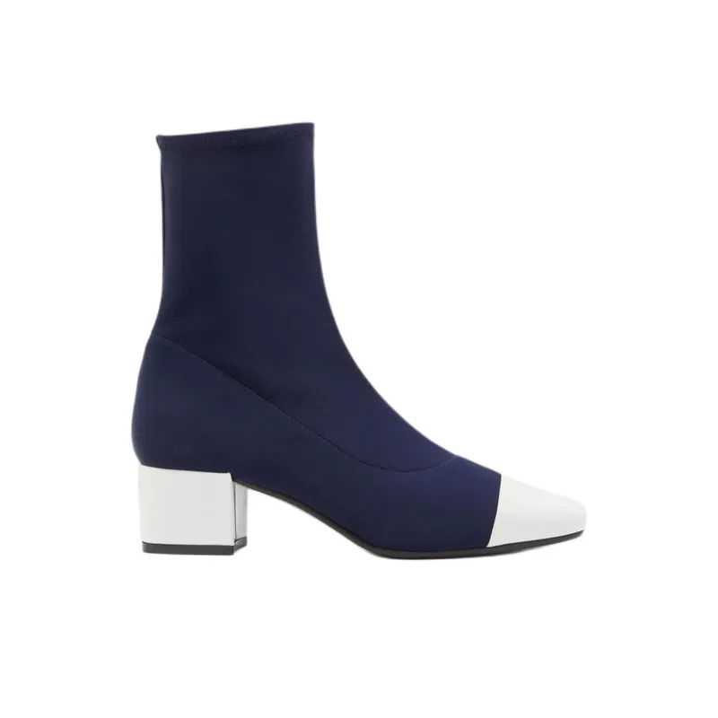 Carel Estime Ankle Boots 4cm Women's Blue-1