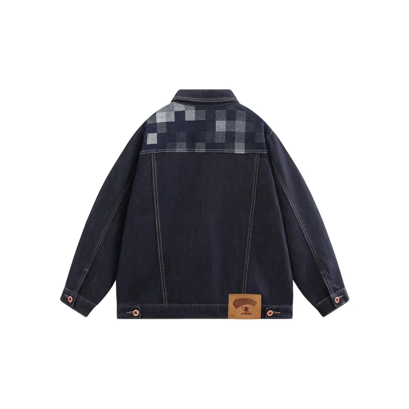 SANTASTIC Denim Jackets Men Blue-1
