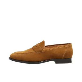 Loro Piana Sergio Loafers Men's Tan
