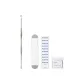 High Quality Double-Ended Ear Scoop+100 Cotton Swabs+Alcohol Pads