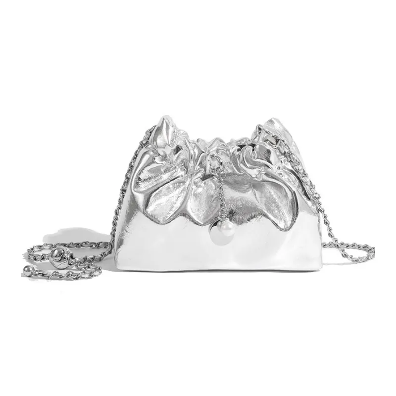 SEPTWOLVES PU Bucket Bag, Shoulder Bag Women's Multicolor-11