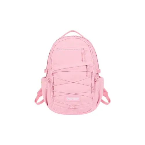Supreme Cotton Backpack Unisex Pink