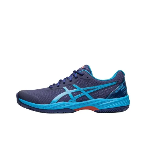 Asics Gel-Game 9 Anti-Slip Wear-Resistant Low-Top Tennis Shoes Men's Blue
