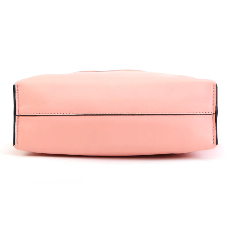 LOEWE Flamenco Nappa Cow Leather Clutch Mini Women's Pink-7