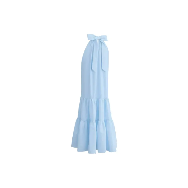 Yvetteclassic Sleeveless Dress Women's Blue-1