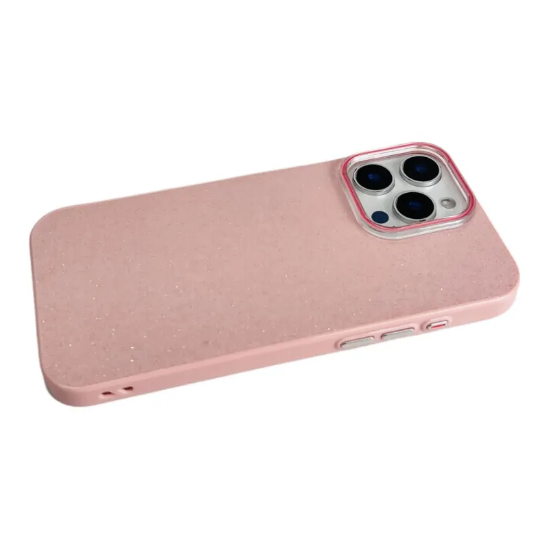 Sopi TPU Material Glitter Baby's Breath 2 in 1 Phone Cases Compatible With IPhone 16/15 Pro Max/Apple 13/14 Pro/Max-3