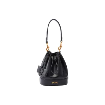 Folli Follie Split Cow Leather Bucket Bag, Shoulder Bag Regular Women's Multicolor