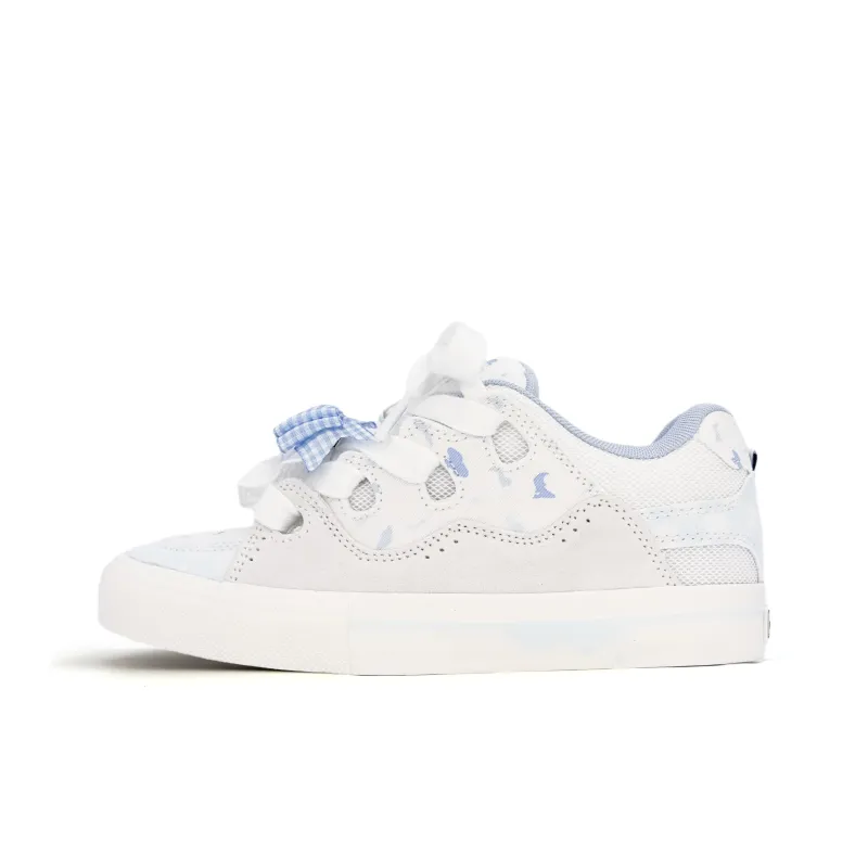 UNIITY Skateboard Shoes Women's Low Top Blueberry-1