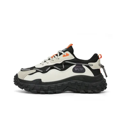 Boogie Bear Breathable Low Top Chunky Sneakers Men's