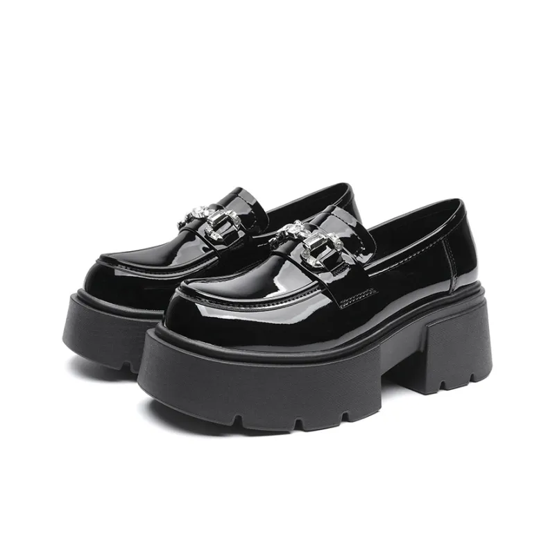 ABIDJAN CNY Snake Year Ruyi Collection Loafers Women's Black-2