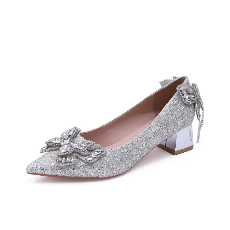 Dawei's House Chunky Heel High Heels Women's-13