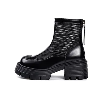 A Poinsettia Princess Ankle Boots Women's