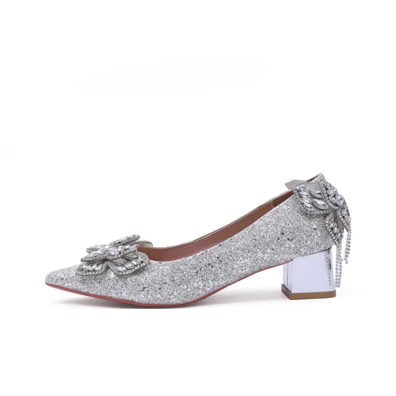 Dawei's House Chunky Heel High Heels Women's-12