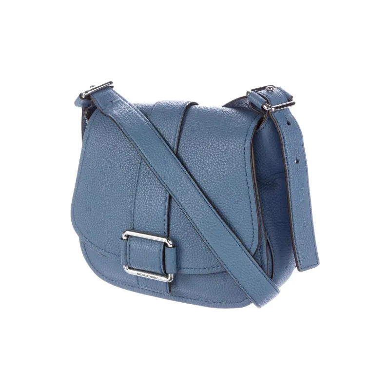 MICHAEL KORS MICHAEL KORS Luggage Collection Cow Leather Shoulder Bag Crossbody Bag Large Size Women's Blue-1