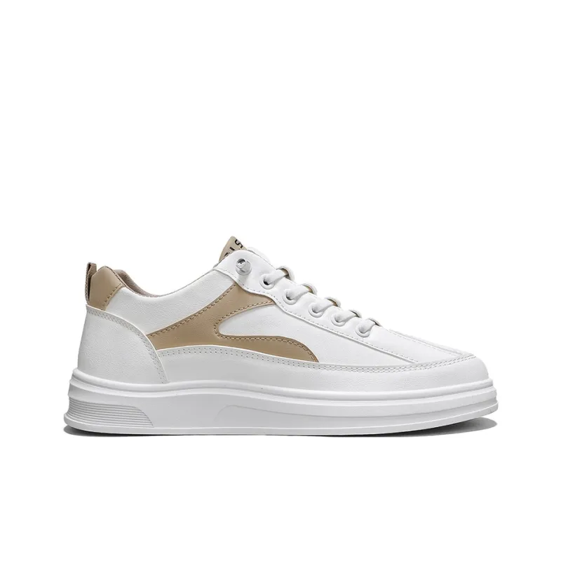 Boogie Bear Slip-Resistant Height Increasing Low-Top Skateboard Shoes Men's-7