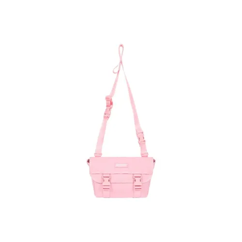 Supreme Canvas Canvas Bag Messenger Bag Shoulder Bag Crossbody Bag Mini Women's Light Pink