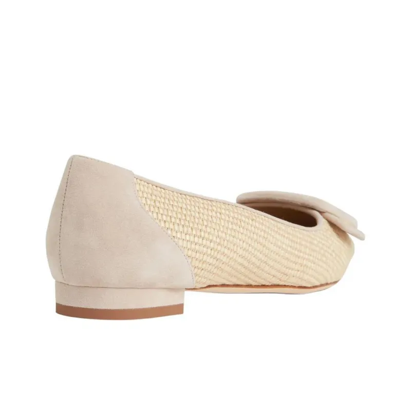 MANOLO BLAHNIK Maysalepump Casual Single Shoes Women's Beige-3