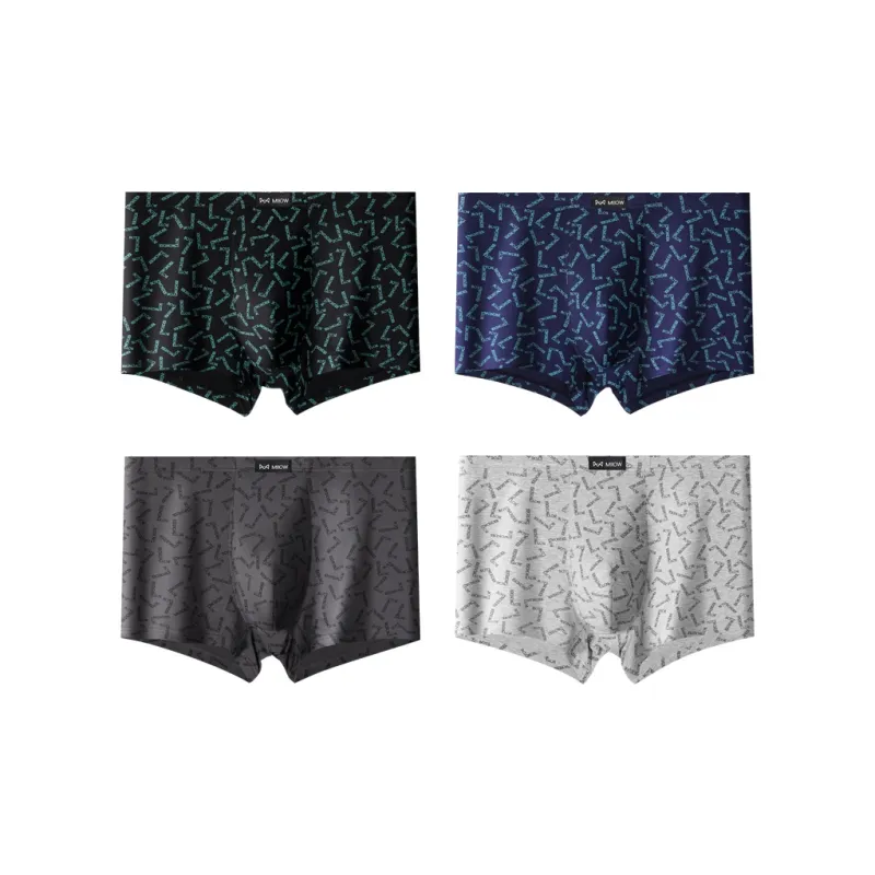 MIIOW Trend Party Series Underpants Men's 4 Pack-0