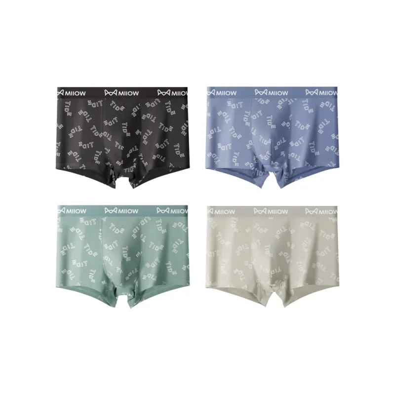 MIIOW Trend Party Series Underpants Men's 4 Pack-17