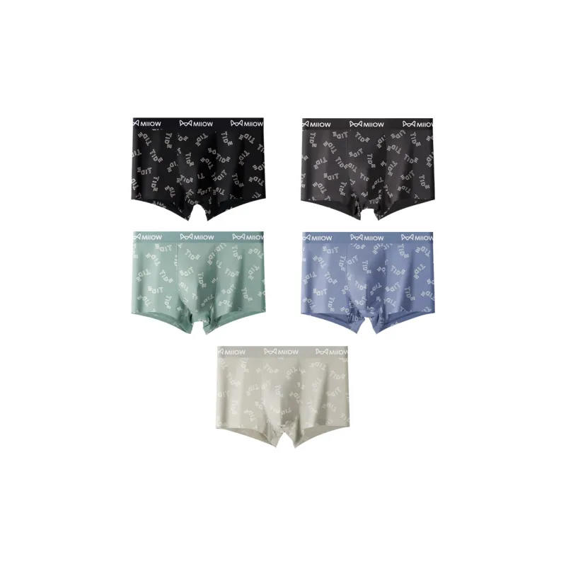 MIIOW Trend Party Series Underpants Men's 5 Pack-10