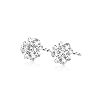 OWNCOOL 925 Sterling Silver Stud Earrings Gift Box Set Women's