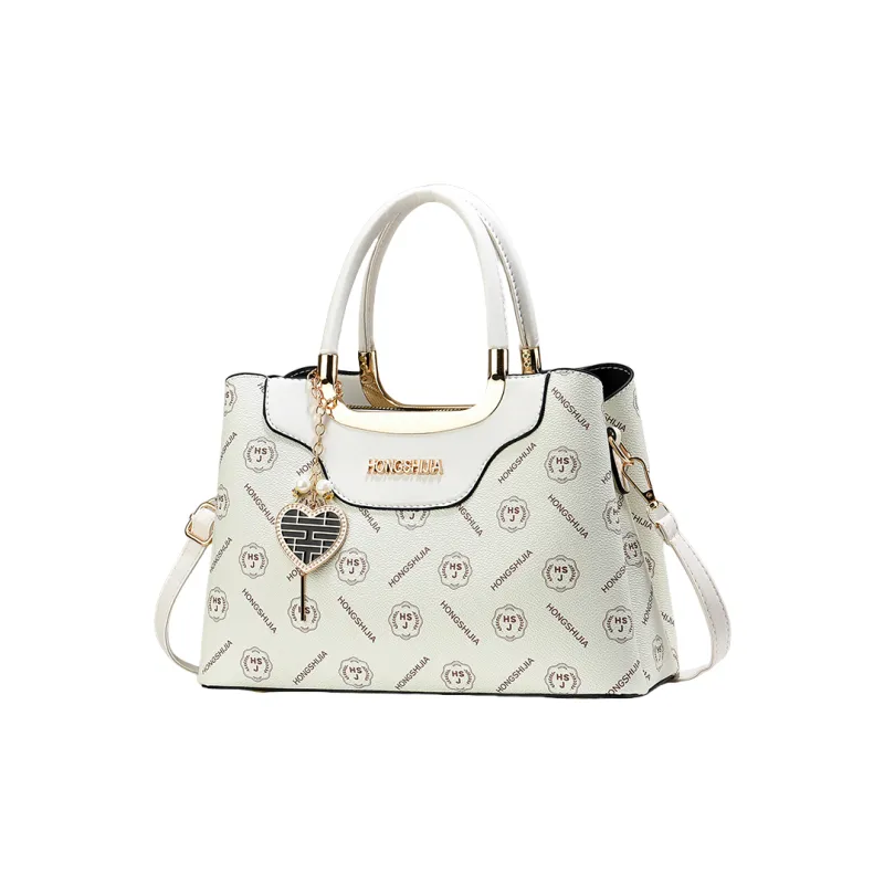 Weymond PU Handbag Regular Women's Coffee/Earth Yellow/Black/White/Pink-11