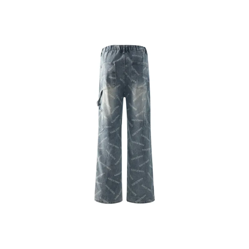 HOKLV Jeans Unisex-5