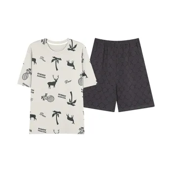 Good Fortune Pajama Set Men's Image Color