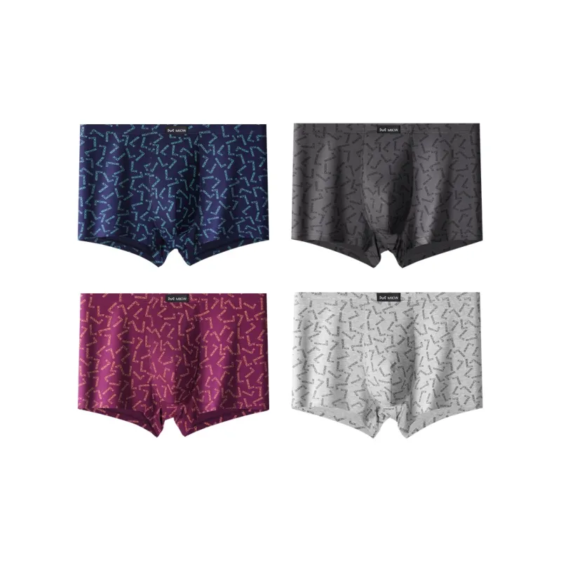 MIIOW Trend Party Series Underpants Men's 4 Pack-21