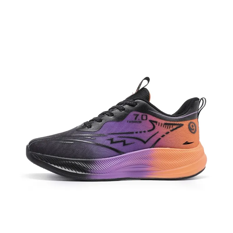 Kuding Cushioning Anti Slip Wear Resistant Breathable Lightweight Rebound Running Shoes Men's-5