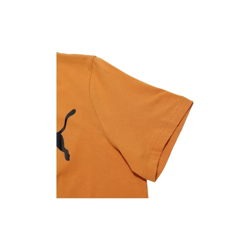 PUMA T Shirts Men Orange-2