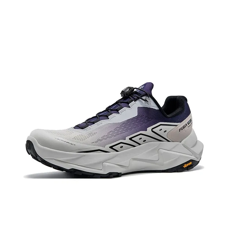 KAILAS FUGA YAO2 Running Shoes Women's Low Top Unbleached Original Color/Dark Gentian Purple-1