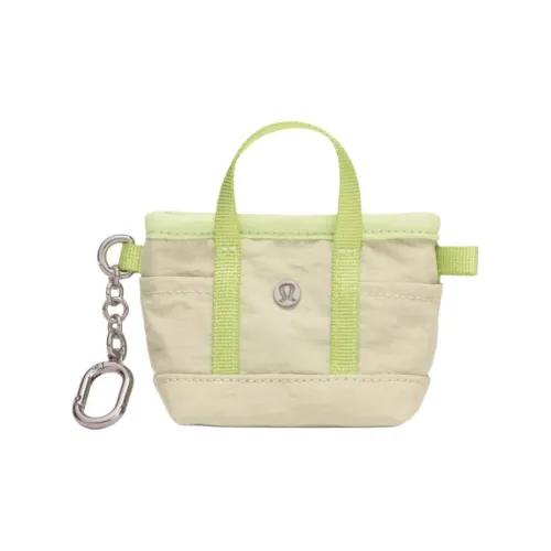 Lululemon Recycled Nylon Bag Accessories Unisex Honey Dew Color With Grape Acid