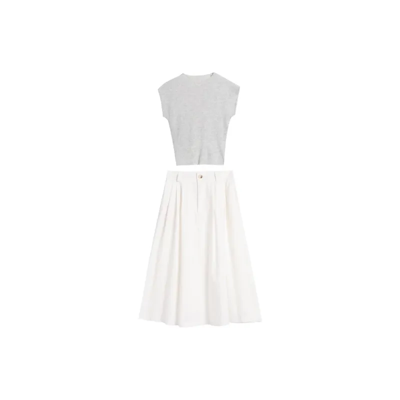 Pa33word Two Piece Skirt Sets Women's-0
