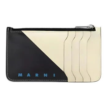 MARNI Bicolour Zip Up Cardholder