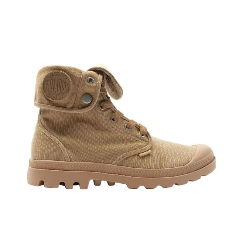 Palladium Abrasion Resistant Slip Resistant Short Mid Calf Outdoor Boots Men's Brown-1