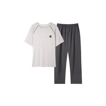 MIIOW Cool One Summer Series Pajama Set Men's Coffee