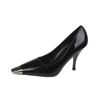 CZRSK Slim Heel High Heels Women's Black