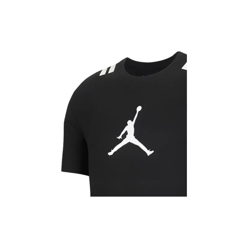 Jordan T Shirts Men Black-3