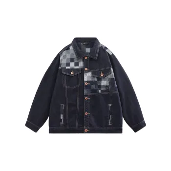 SANTASTIC Denim Jackets Men Blue