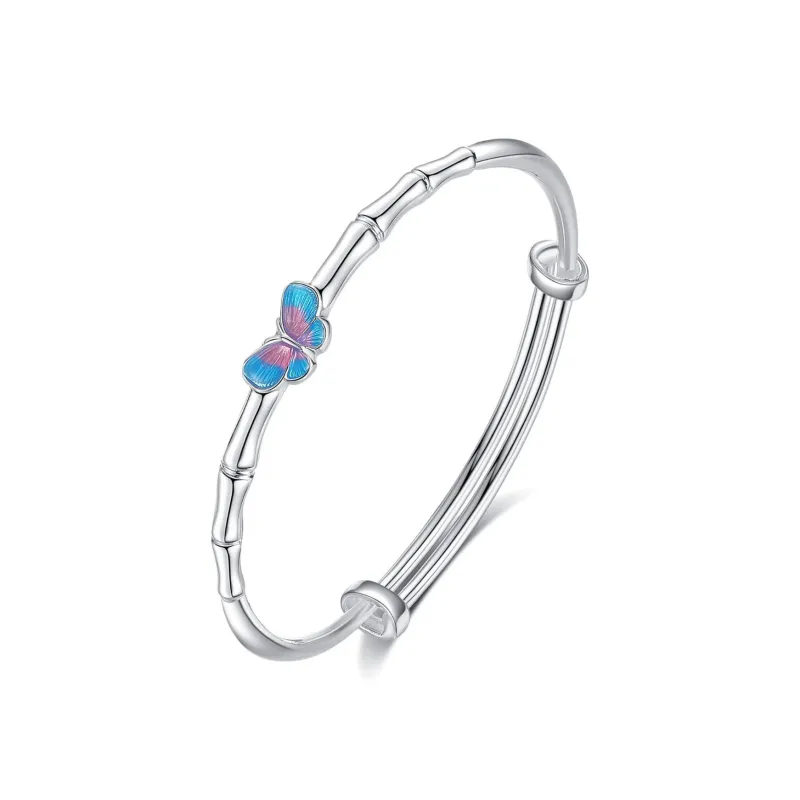 IS YOU 999 Fine Silver Sterling Silver Bracelets Women's-0