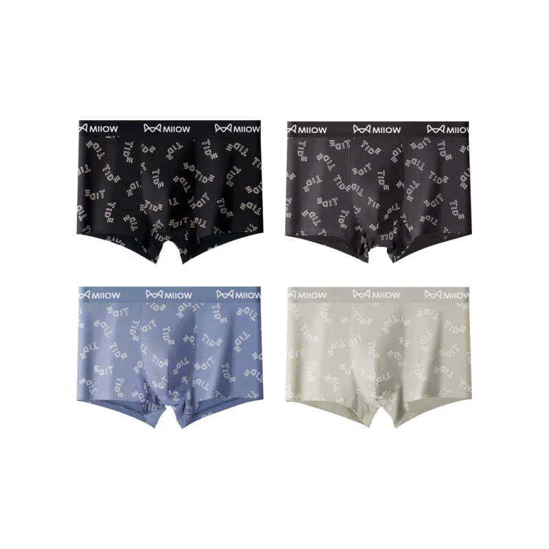 MIIOW Trend Party Series Underpants Men's 4 Pack-18