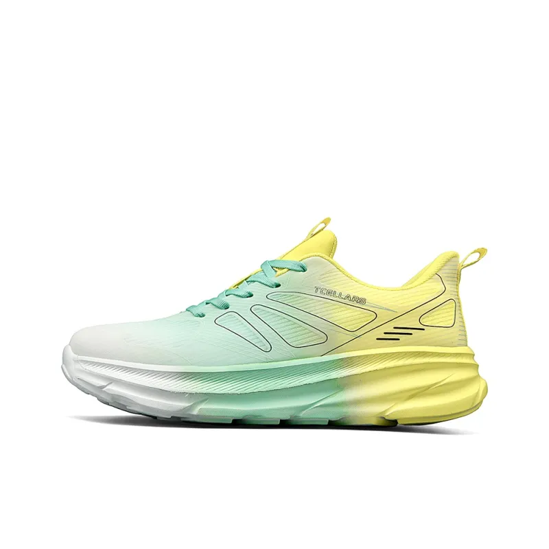 TCELLARS Cushioning Abrasion Resistant Lightweight Height Increasing Rebound Low Top Casual Running Shoes Men's Box-1