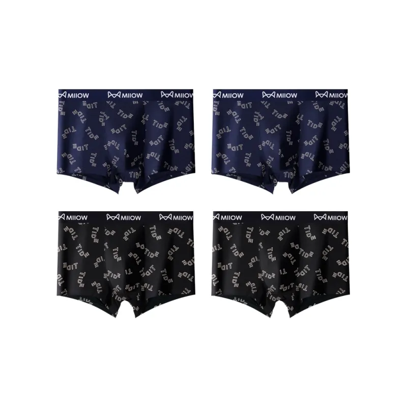 MIIOW Trend Party Series Underpants Men's 4 Pack-23