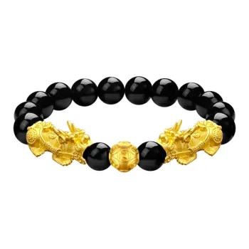 Jinghua Record Ebony Wooden Bracelets Unisex